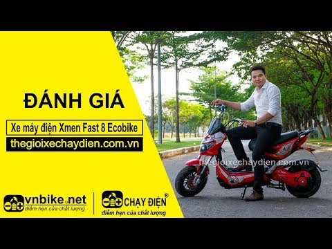 Đánh giá xe máy điện Xmen Fast 8 Ecobike