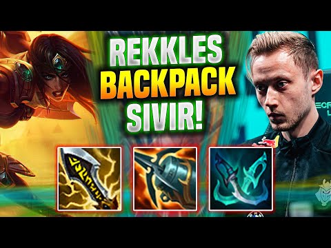 REKKLES' BACKPACK IS TOO HEAVY! - KC Rekkles Plays Sivir ADC vs Kalista! | Season 2022