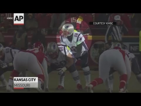 Citation issued against Missouri man accused of flashing laser at New England quarterback Tom Brady during Patriots' AFC championship game victory over Kansas City Chiefs. (April 10)