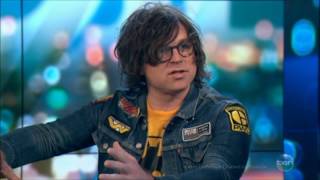 Ryan Adams "Nothing but Cats" LIVE Australian Tv Interview May 25 2017