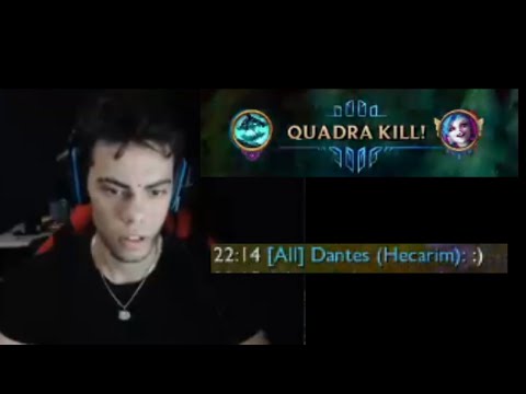 Dantes Is Completely 1v9 On Hecarim