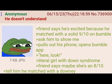 Anon's Hot Down Syndrome GF - 4Chan Greentext Stories