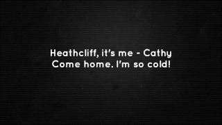 Kate Bush - Wuthering Heights (Lyrics) New Vocals