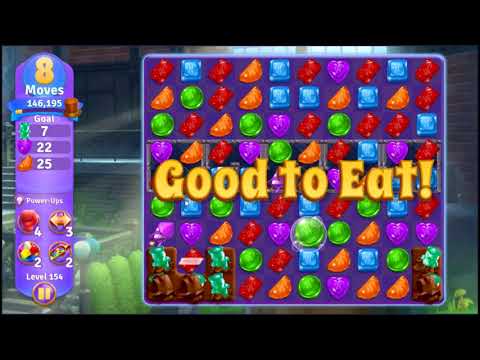 Willy Wonkas Sweet Adventure Level 154 - NO BOOSTERS 🍫 | SKILLGAMING ✔️