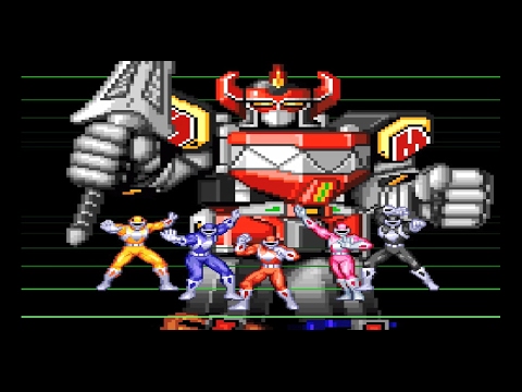 Mighty Morphin Power Rangers SNES Playthrough