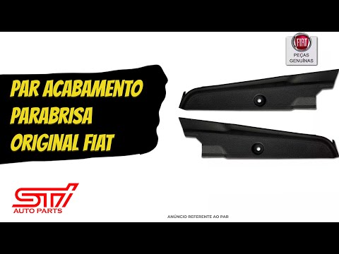 Par Acabamento Parabrisa - Original Fiat Linea Punto - 735412992+735412993