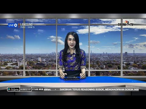 KAPOLDA TERIMA GELAR ADAT DAYAK - KABAR 17 DAYAK TV