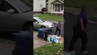 Neighbors' MESSY FIGHT Over Trash Can Placement | Neighborhood Wars #shorts