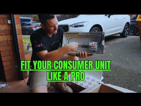 How To Fit Your Consumer Unit Like A Pro