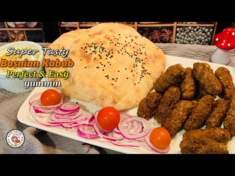Ramadan Special Bosnian Kebab || Cevapi Recipe || homemade bosnian kabab || Recipe in Urdu & Hindi