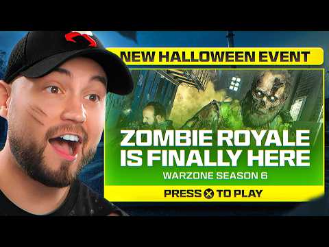 Warzone's NEW ZOMBIE ROYALE MODE UPDATE is HERE! (Season 6 Event)