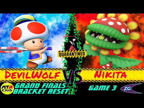 Quarantined Rapport 3 - Mario Tennis Aces Tournament Grand Finals Bracket Reset, Game 3 - DevilWolf