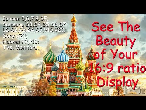 The Beauty of Your 16:9 ratio Display