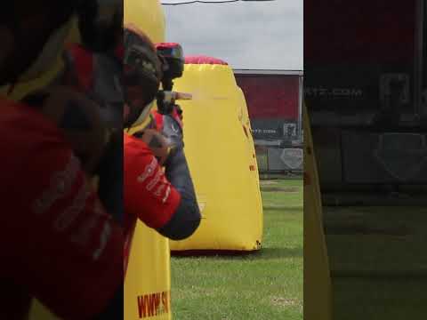 Controlling the Wide player! Play Paintball.