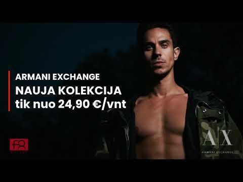 Nauja kolekcija Armani Exchange