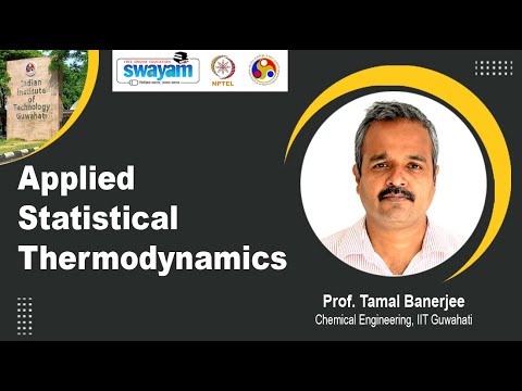 Applied Statistical Thermodynamics Introduction Video