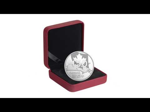 Our Home and Native Land  23,17 gr. Silver Coin From Canada 2017 Proof from EMK.com