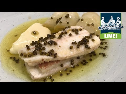 Michelin Star chef Adam Byatt cooks a Dover sole with dashi butter recipe