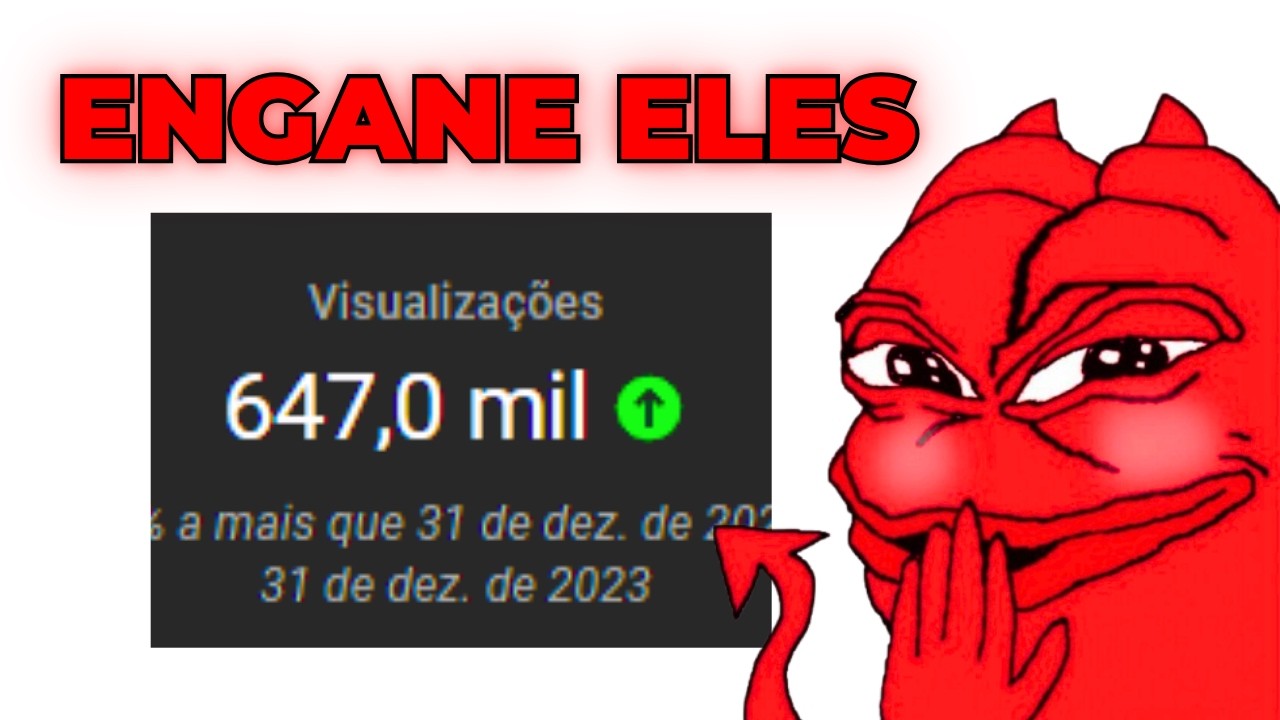 o MÉTODO OBSCURO de crescer no YOUTUBE
