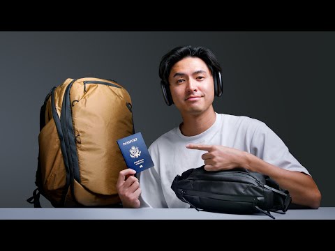 旅行バッグ＆テックグッズ！ (My Travel Bag & Tech Essentials!)