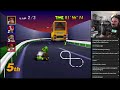Let S Play Mario Kart 64 Part 2 OF FLOWER AND STAR