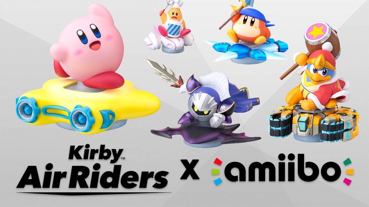 Kirby Air Riders - NEW amiibo Reveal Trailer