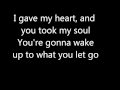 Chad Brownlee- Smoke in the Rain Lyrics 