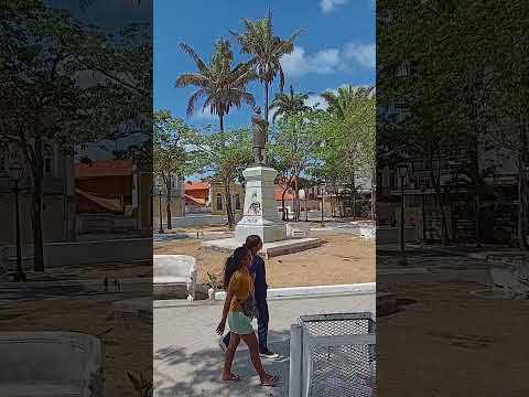 PRACA BENEDITO LEITE. .CENTRO HISTÓRICO DE SAO LUIS DO MARANHAO. .BRASIL