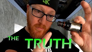 6T40 Solenoid - What they don't want you to know!  Plus trying out our new service pit!