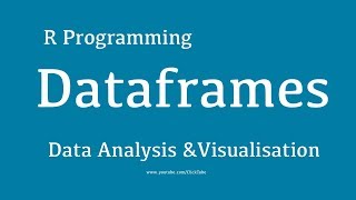 R Programming Tutorial 3 | Learn the Basics of Data Analysis and Statistical Computing