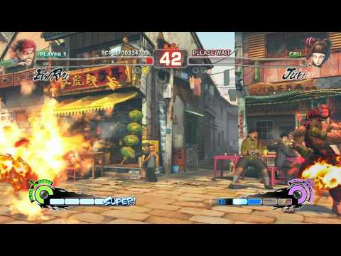 Super Street Fighter 4 IV AE PC Evil Ryu Playthrough + Secret Oni Boss fight 1/2