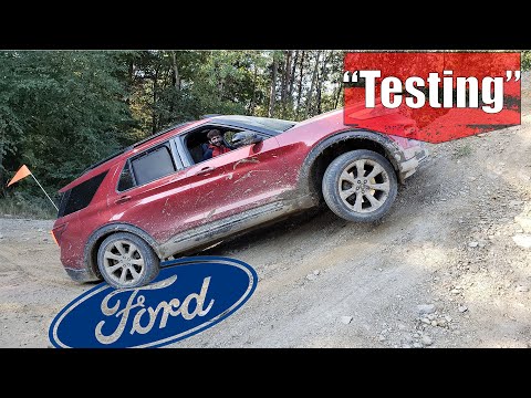 Trying (& Failing) to offroad a new Ford Explorer ST