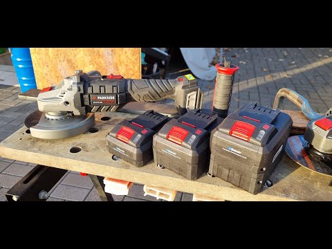PARKSIDE PERFORMANCE® 20 V Akku-Winkelschleifer PWSAP 20-Li G7 vs Makita DGA511 & 504 Fake - besser?