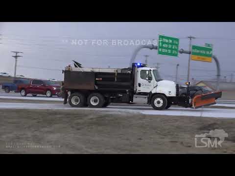 01-30-2023 OKC-Wynnewood, OK - Thunder-Sleet - Poor Road Conditions - Ice Pellet Accumulation