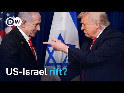 JD Vance's rebuke of Israeli critics reveals cracks in US-Israel special relationship | DW News