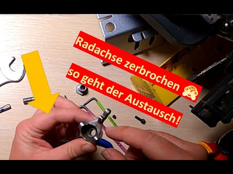 RC Buggy Radachse wechseln