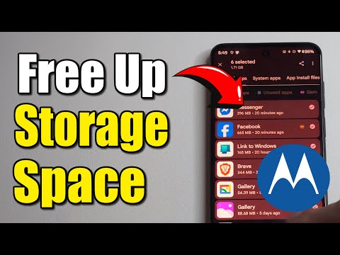 How to Free Up Storage Space on Motorola Phone (Android Tutorial)