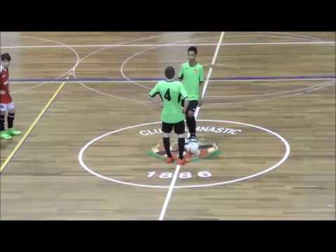 2018-04-08 GIMNASTIC TARRAGONA,A - CFS EIXAMPLE, MOTORSOL,A COPA CATALUNYA (primera part) 1-2
