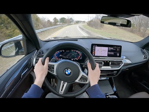 2022 BMW X3 M40i - POV Test Drive (Binaural Audio)
