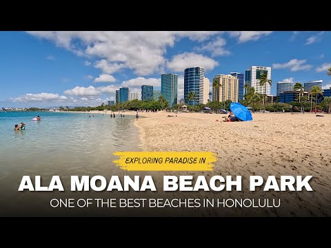 Explore Ala Moana Beach 🌴 | Top Family Spot in Honolulu