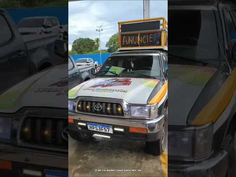 Toyota Hilux Mini Trio Lucas 🎤 Comunicações Santa Inês-MA