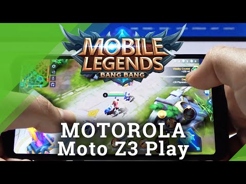 Mobile Legends Gameplay on MOTOROLA Moto Z3 Play