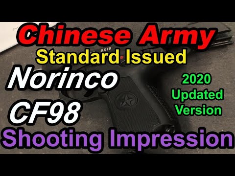 Norinco CF-98 Shooting Impression (PLA Chinese army QSZ-92 - Standard Issued pistol)
