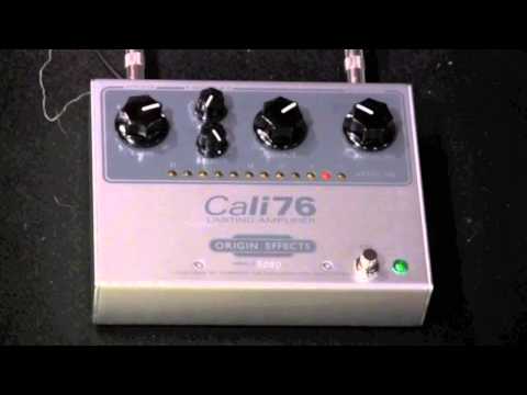 Origin Effects CALI 76 Limiting Amplifier top shelf studio quality compressor in a pedal