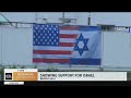 Showing support for Israel in Beverly Hills