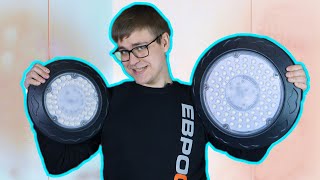 Светильник для высоких пролетов SPENS-100 100W IP65 6400K Евросвет