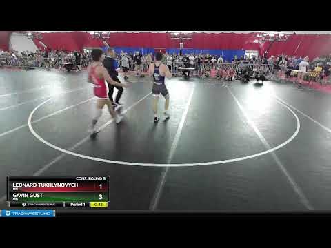 160 Lbs Cons. Round 5 - Leonard Tukhlynovych, MN Vs Gavin Gust, MN A240