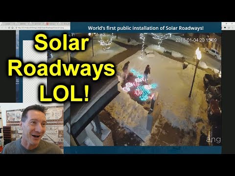 EEVblog #1050 - MORE Solar Roadways LOL!