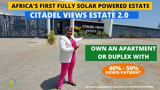 Escape the Grid: Own a Solar Powered Duplex or Apartment in Citadel Views Estate 2.0, Ajah-Lekki!