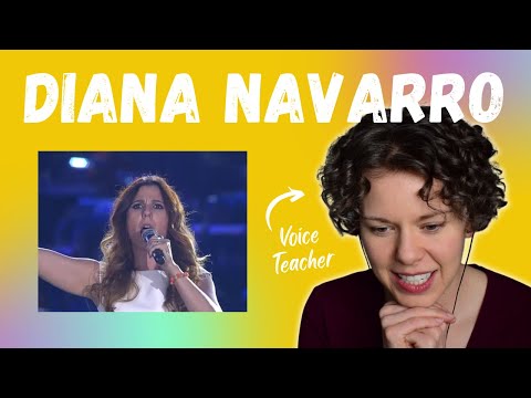 Voice Teacher Reacts to DIANA NAVARRO - El perdón